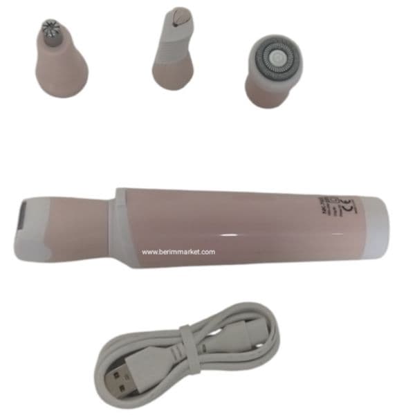 Nikai 4-in-1 Shaver Suit for Ladies & Eyebrow Trimmer – Model NK-7802 — تصویر ۲