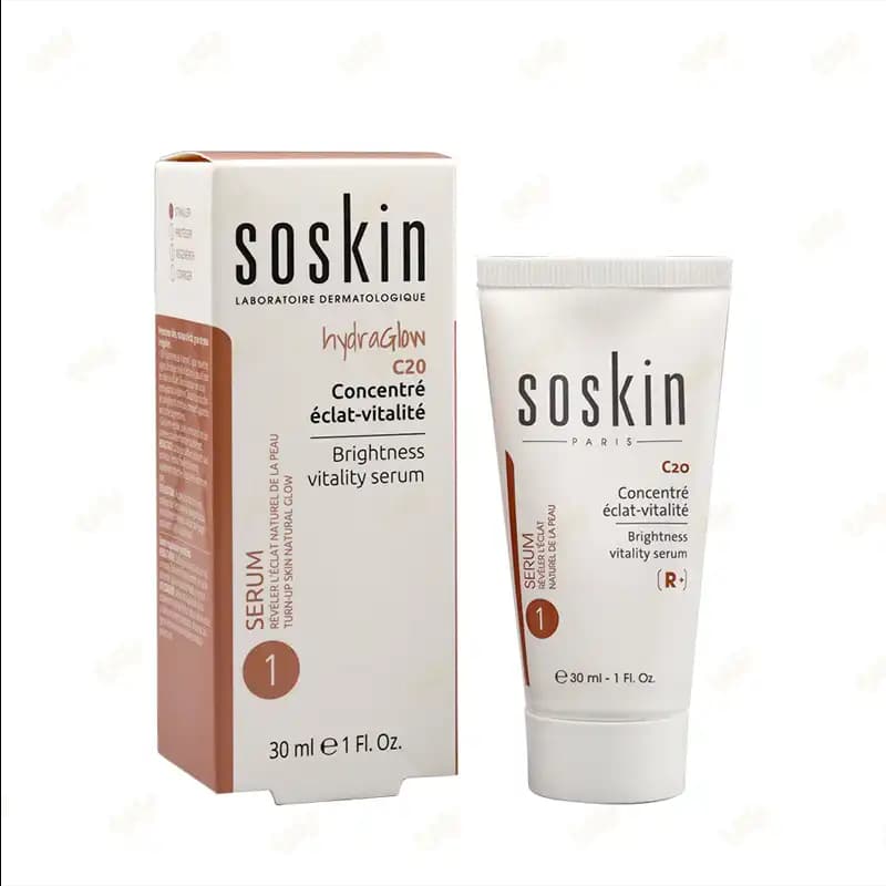 سرم روشن کننده و حیات بخش C20 سسکین Soskin — تصویر ۲