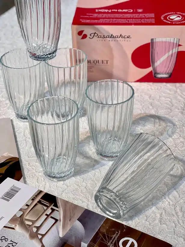 لیوان تراشدار مدل bouquet پاشاباغچه