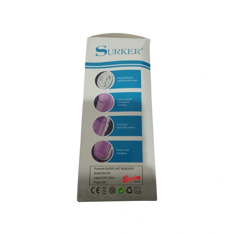 پرزگیر لباس SURKER مدل SK-678 — تصویر ۴