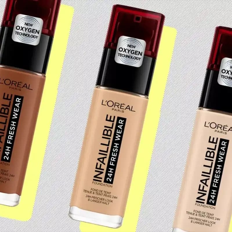 کرم پودر 32 ساعته لورآل اینفالیبل Infallible شماره 145 – L’Oréal — تصویر ۲