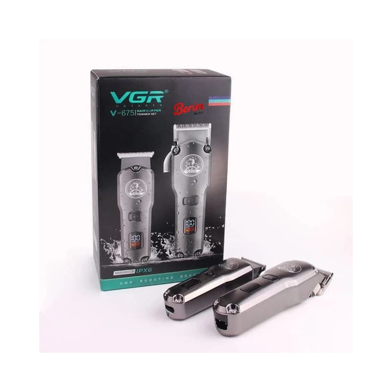 ماشین اصلاح موی سر و صورت تریمر وی جی آر مدل V-675