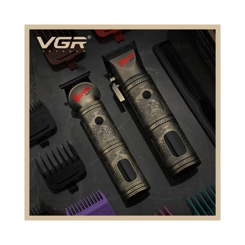 ماشین اصلاح سر و صورت دوقلو وی جی آر مدل V-670 — تصویر ۷