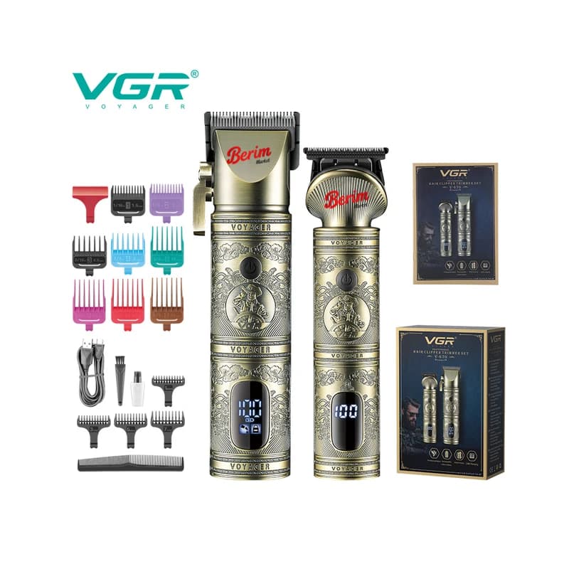 ماشین اصلاح سر و صورت دوقلو وی جی آر مدل V-670