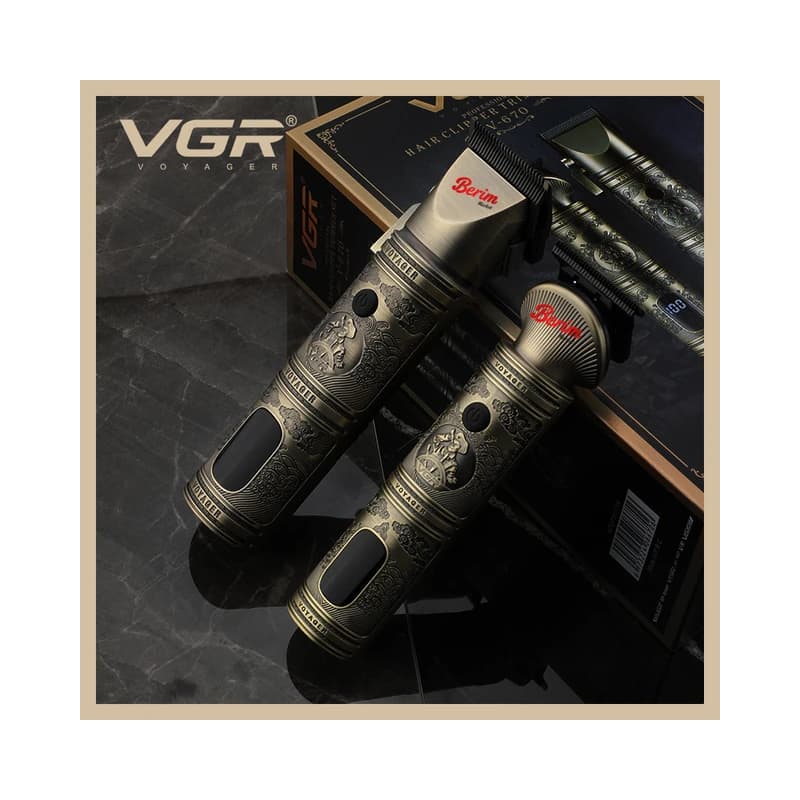 ماشین اصلاح سر و صورت دوقلو وی جی آر مدل V-670 — تصویر ۸