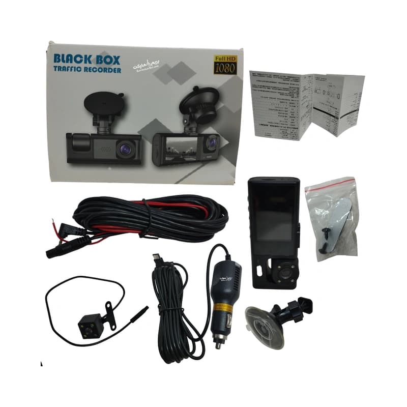 دوربین ثبت وقایع خودرو مدل 3 لنز BLACK BOX