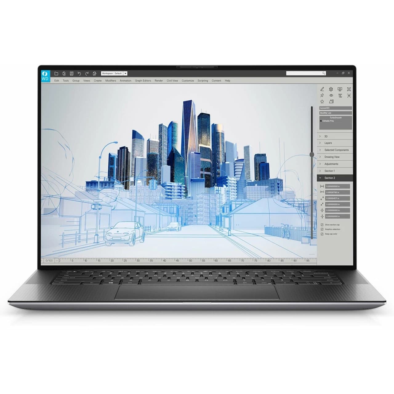 لپ‌ تاپ 15.6 اینچی Dell Precision 5560 | پردازنده Core i7-11850H | رم 16 گیگابایت DDR4 | حافظه 512 گیگابایت SSD | گرافیک NVIDIA T1200 4GB | نمایشگر Full HD