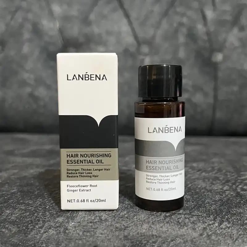 روغن تقویت کننده مو لنبنا (لانبنا) Lanbena Hair Growth Essential Oil — تصویر ۳