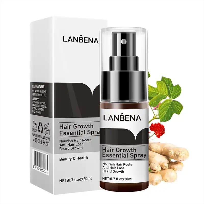 روغن تقویت کننده مو لنبنا (لانبنا) Lanbena Hair Growth Essential Oil — تصویر ۴