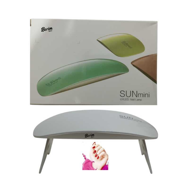 لاک خشک‌کن سان مدل SUNmini UV LED با زمان‌بندی 45 و 60 ثانیه – مناسب استفاده خانگی