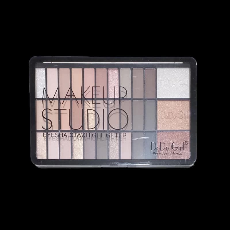 پالت سایه چشم و هایلایتر دودوگرل مدل Make Up Studio کد 4047 – DoDo Girl