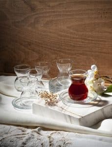 استکان نعلبکی ETNİK پاشاباغچه PASABAHCE-96575 — تصویر ۴