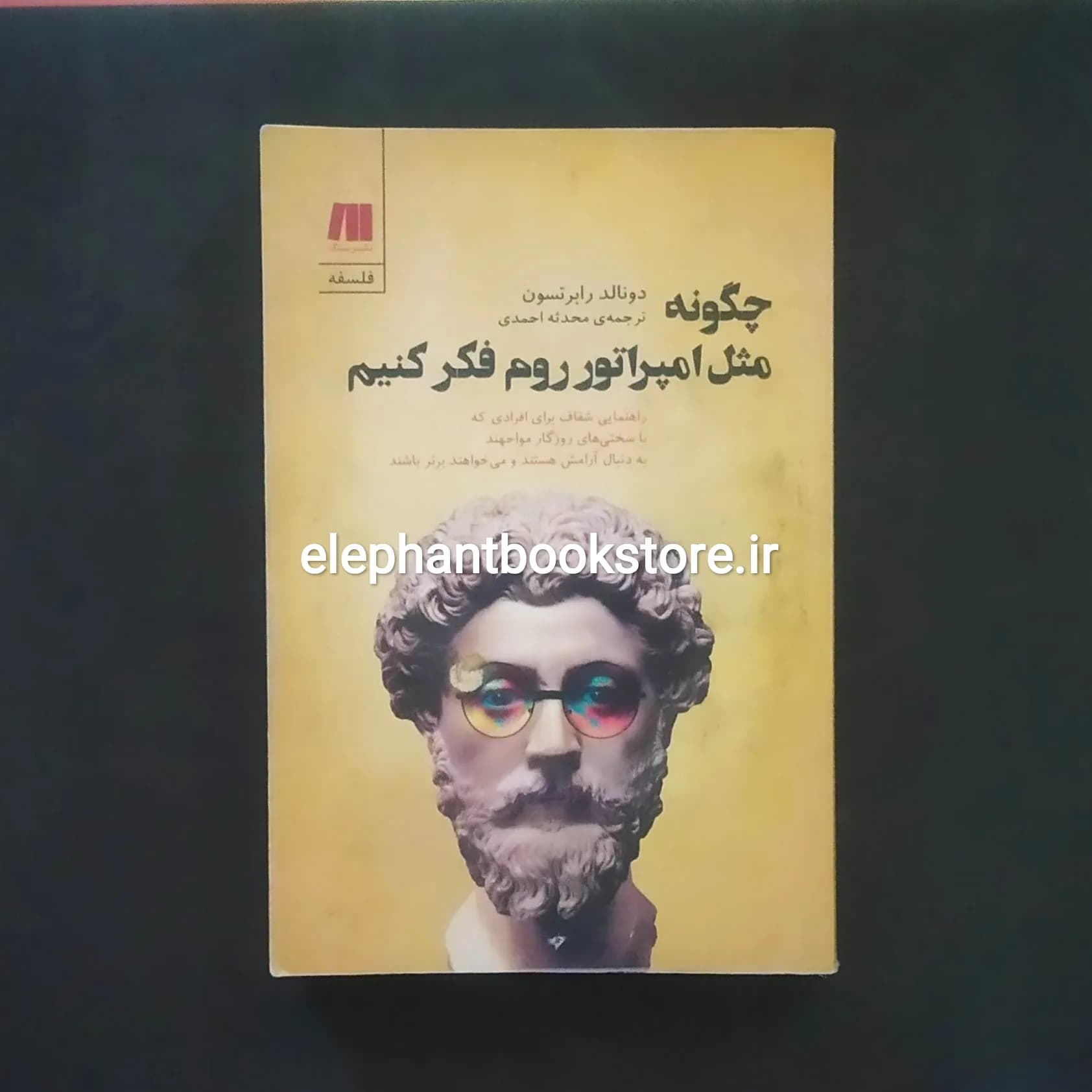 کتاب چگونه مثل امپراتور روم فکر کنیم اثر دونالد رابرتسون