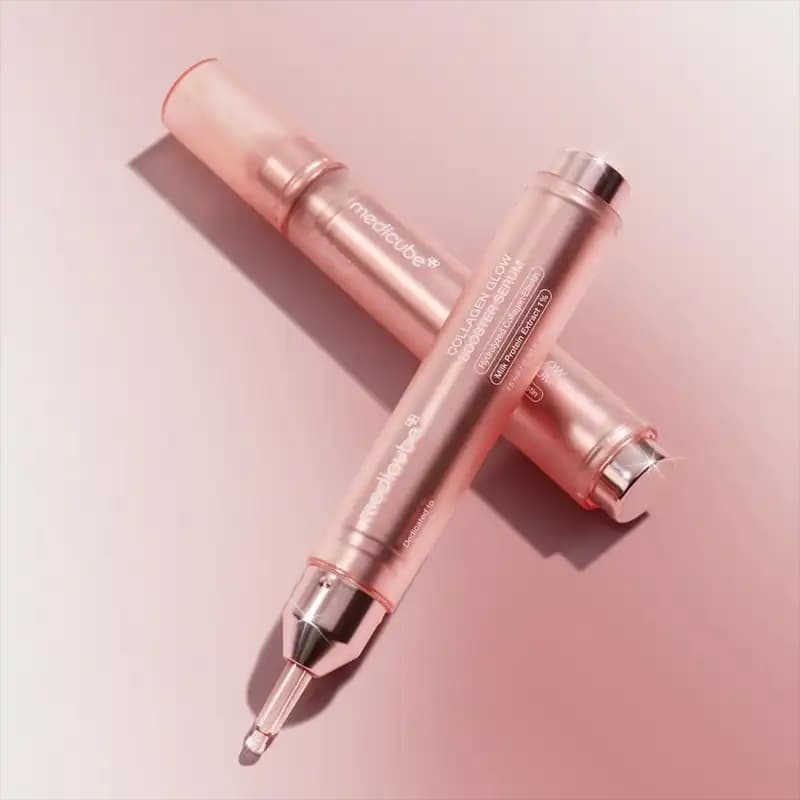 بوستر سرم جوانساز کلاژن مدی کیوب Medicube مدل Collagen Glow Booster Milk Serum — تصویر ۴