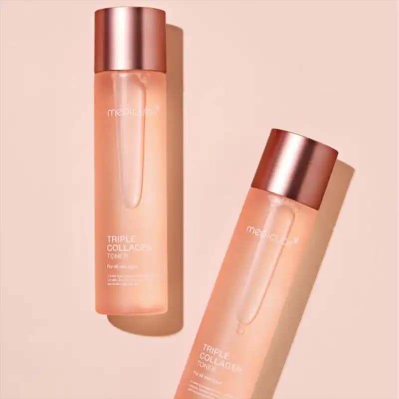 تونر تریپل کلاژن مدی کیوب Medicube مدل Triple Collagen Toner — تصویر ۴
