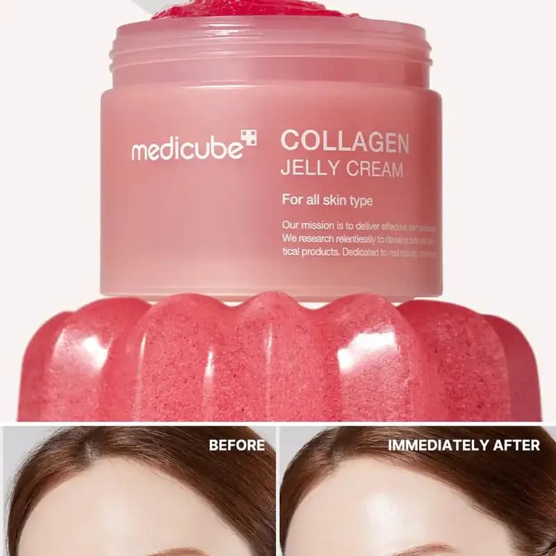 کرم ژله ای کلاژن مدی کیوب Medicube مدل Collagen Jelly آبرسان عمیق — تصویر ۲