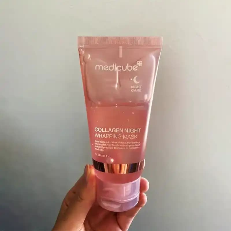 ماسک خواب کلاژن مدی کیوب Medicube مدل Collagen Night Wrapping Mask — تصویر ۲