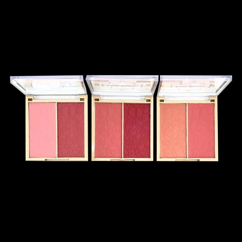 پالت رژگونه 2 رنگ لورا بیوتی Lura Beauty شماره 01، 02، 03