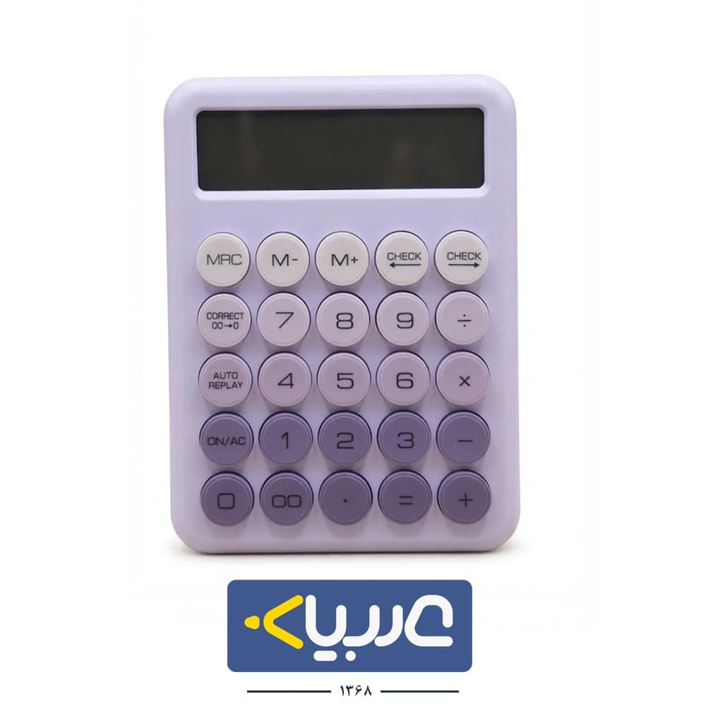 ماشین حساب پاستیلی 9168 — تصویر ۳