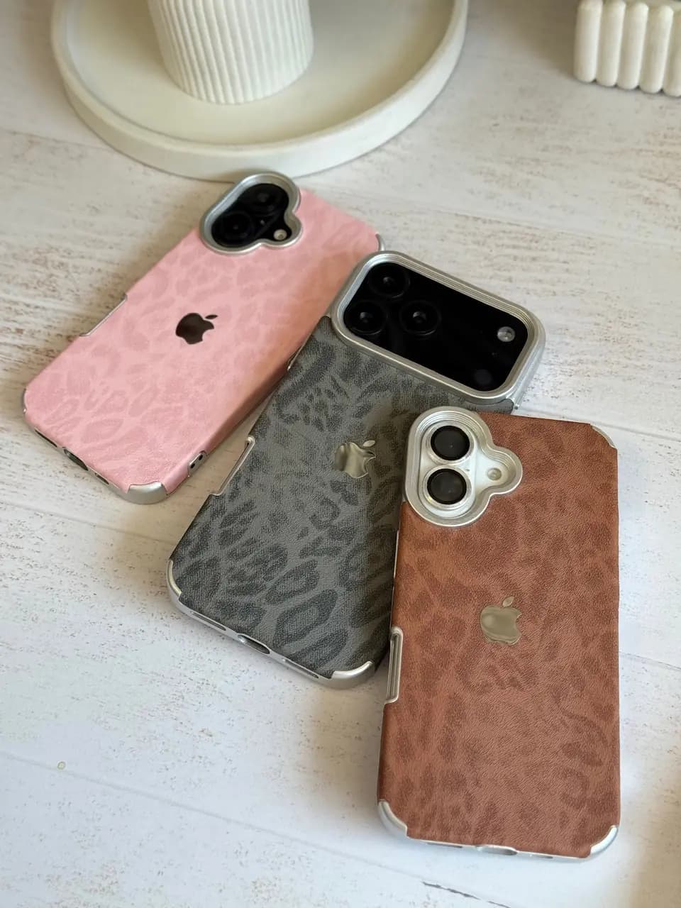 قاب Leopard Luxe (Brown , Pink , Black) (کدC2051)