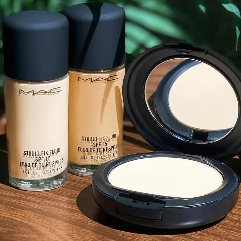 کرم پودر مک MAC مدل Studio Fix Fluid اصل در 2 رنگ — تصویر ۲