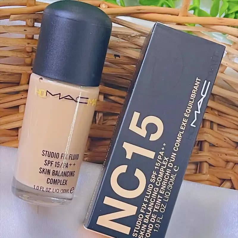 کرم پودر مک MAC مدل Studio Fix Fluid اصل در 2 رنگ — تصویر ۴