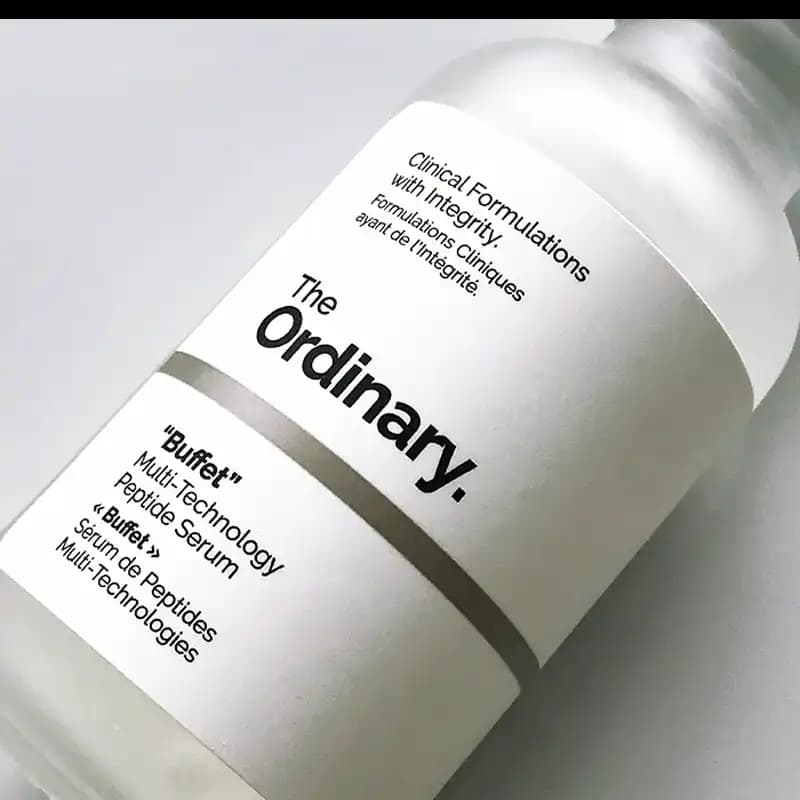 سرم آبرسان و جوانساز بافت اوردینری (بافه) مدل مولتی پپتاید The Ordinary Buffet — تصویر ۲