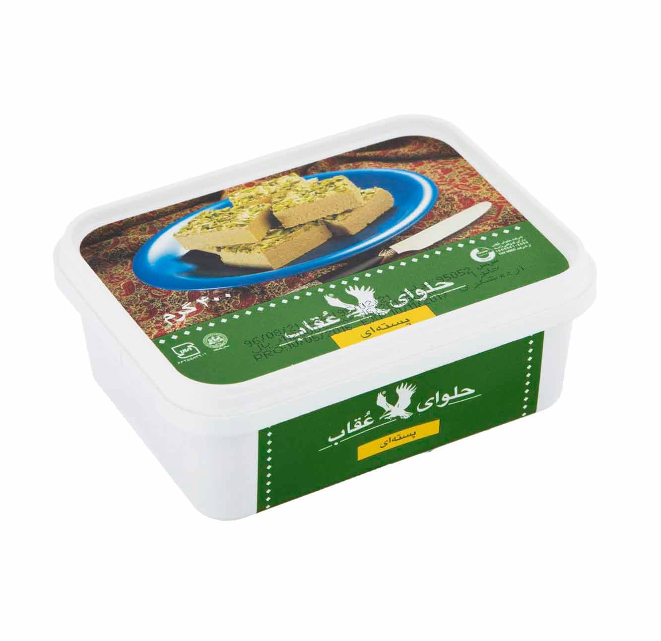 حلوا ارده با پسته و بادام زمینی عقاب -400گرمی