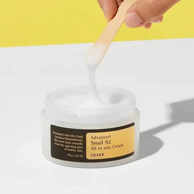 کرم چند منظوره حلزون کوزارکس مدل All in One Snail Cream — تصویر ۴