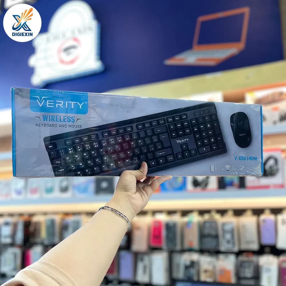 کیبورد و موس بی سیم وریتی مدل VKB6140W — تصویر ۶