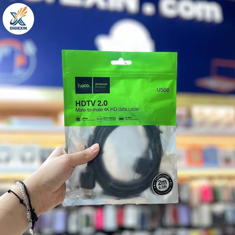 کابل HDMI هوکو مدل US08 — تصویر ۳