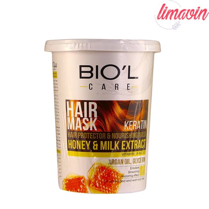 ماسک مو بیول مدل Honey & Milk حجم 500 میلیلیتر — تصویر ۵