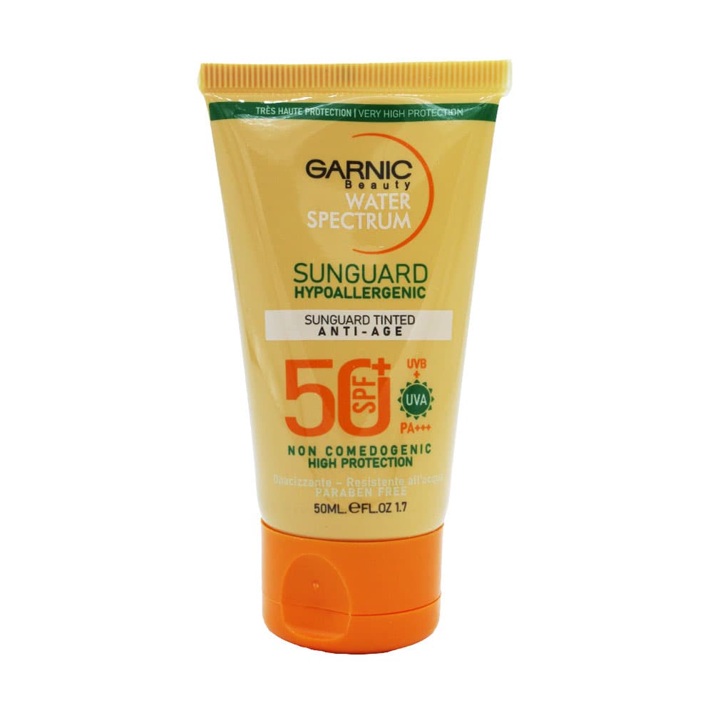 کرم ضد آفتاب گارنیک GARNIC بژ متوسط 50 میل تیوپی