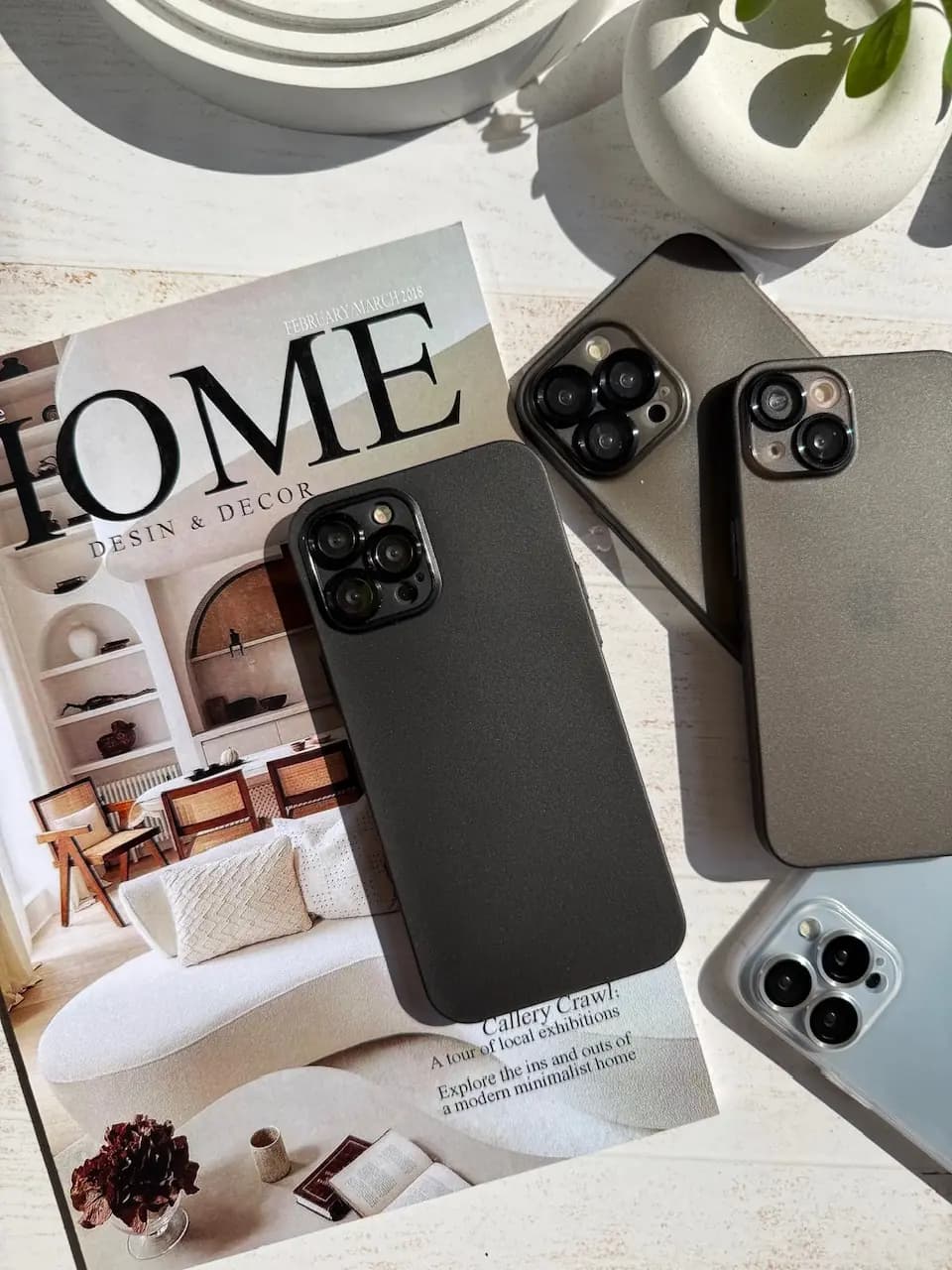 قاب Ultra-Thin Matte Case با محافظ لنز — تصویر ۶