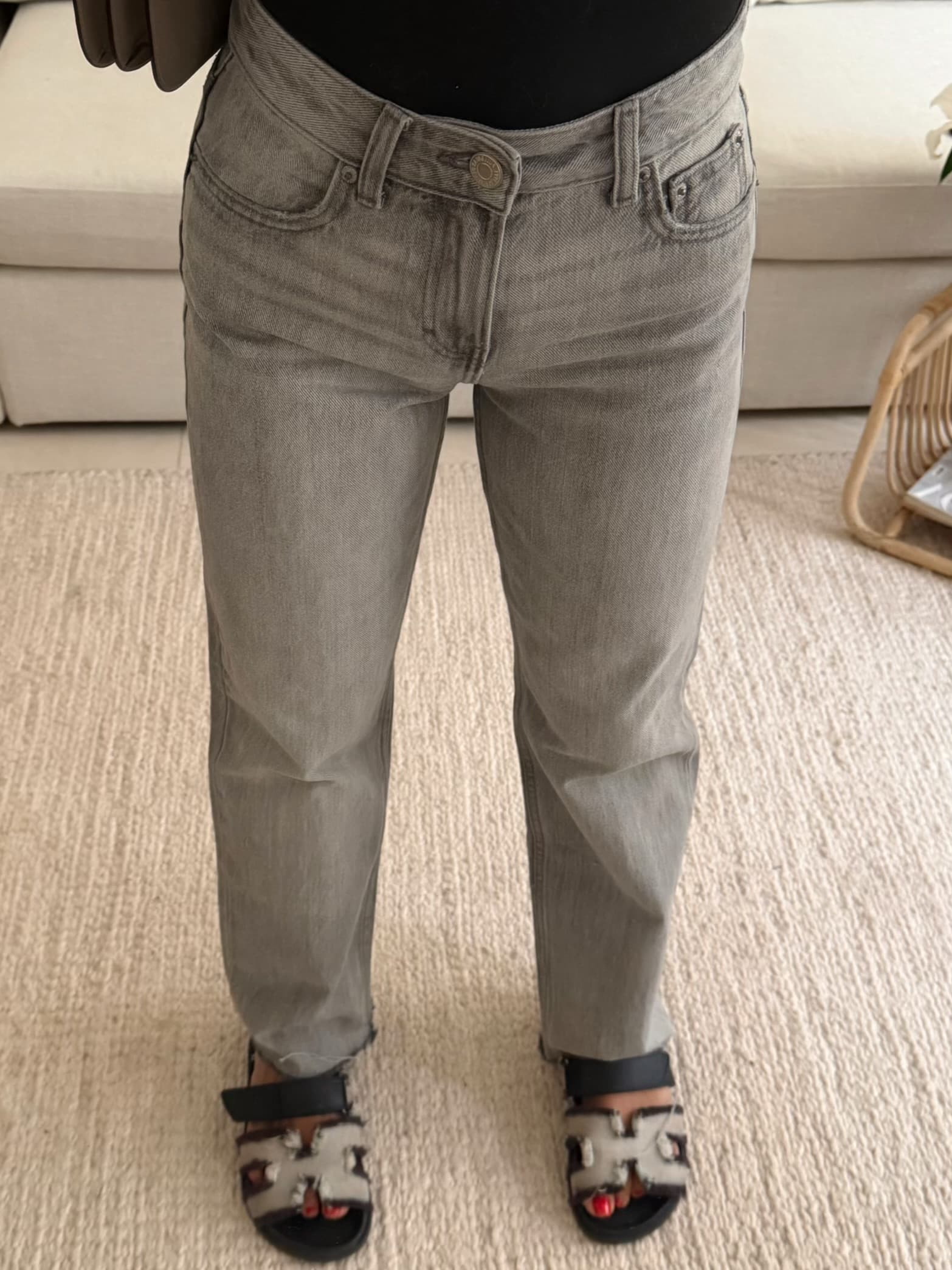 PULL&BEAR | Glacier Grey — Straight Fit — تصویر ۳