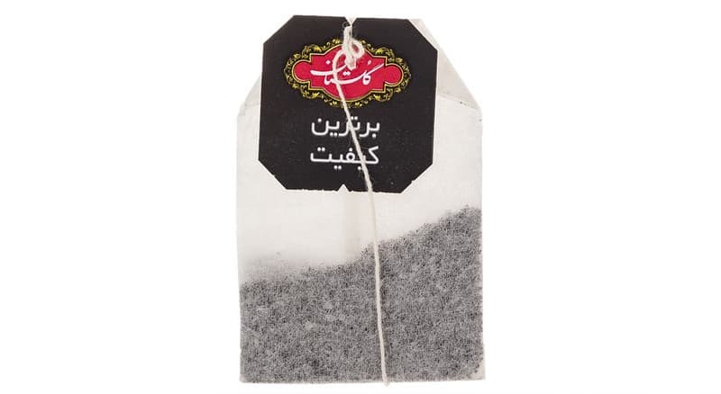 چای سیاه کیسه ای گلستان مدل ارل گری بسته 100 عددی — تصویر ۴