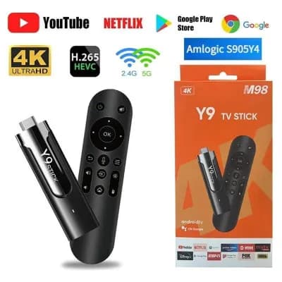 اندروید باکس مدل M98 Y9 | ستتاپ باکس اندروید 10 با پخش 4K و 2 گیگ رم — تصویر ۲