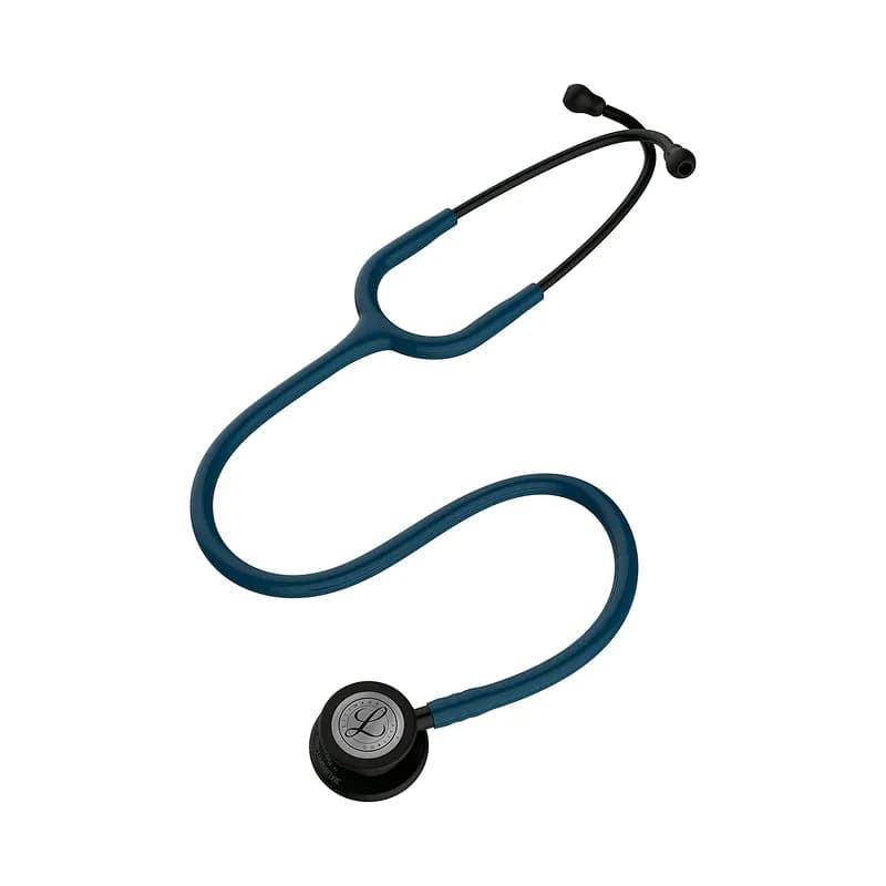 گوشی پزشکی لیتمن مدل کلاسیک 3 رنگ آبی کاربنی مشکی 5869 | Littmann Classic iii 5869 — تصویر ۳