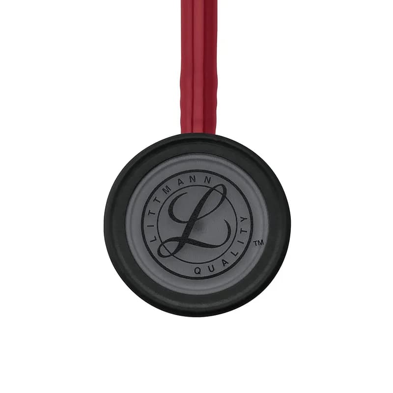 گوشی پزشکی لیتمن مدل کلاسیک 3 رنگ زرشکی مشکی 5868 | Littmann Classic iii 5868 — تصویر ۴