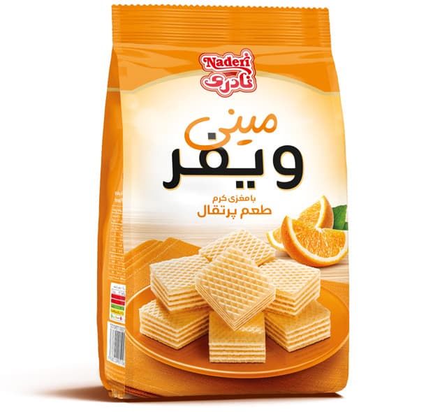 مینی ویفر پرتقال _ نادری