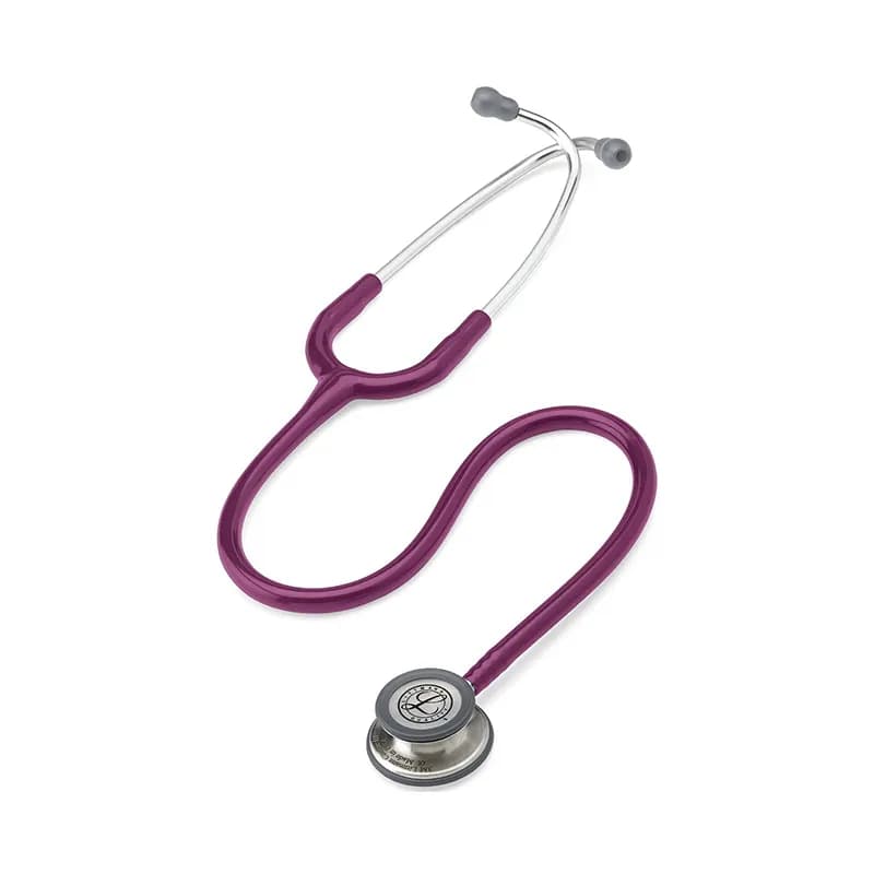 گوشی پزشکی لیتمن مدل کلاسیک 3 رنگ بنفش بادمجانی 5831 | Littmann Classic iii 5831 — تصویر ۳