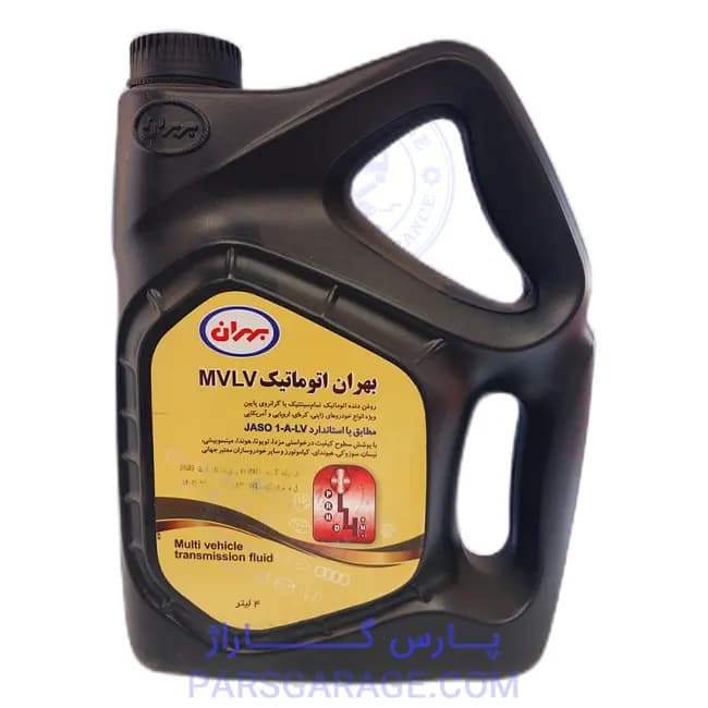 روغن دنده (واسکازین) اتوماتیک MVLV بهران Behran حجم 4 لیتر