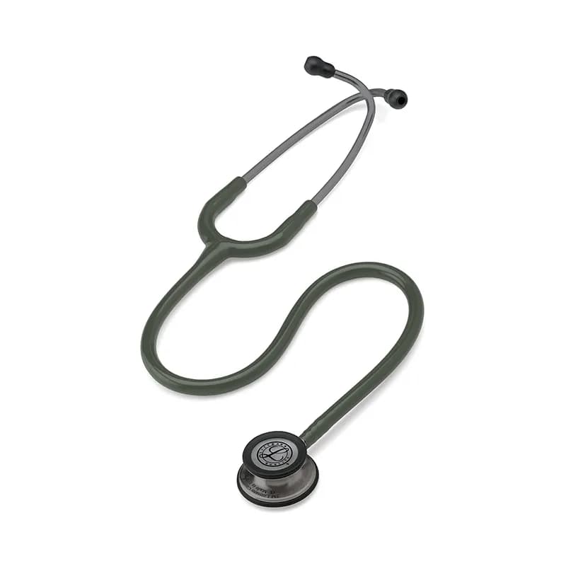 گوشی پزشکی لیتمن مدل کلاسیک 3 رنگ زیتونی دودی 5812 | Littmann Classic iii 5812 — تصویر ۳