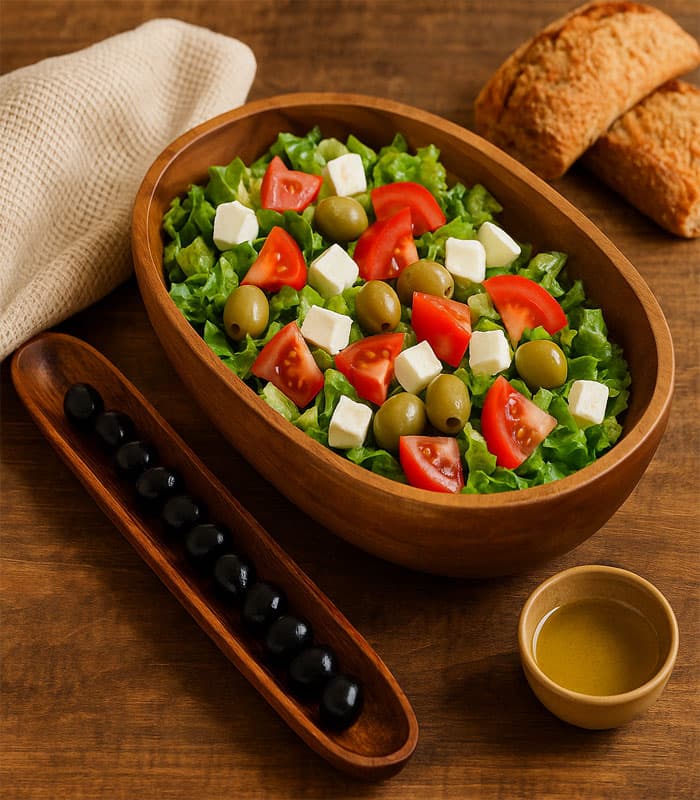 ظرف چوبی باریک از چوب طبیعی — تصویر ۲