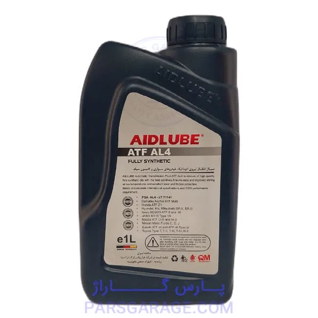 روغن دنده (واسکازین) ATF AL4 ایدلوب Aidlube حجم 1 لیتر — تصویر ۲