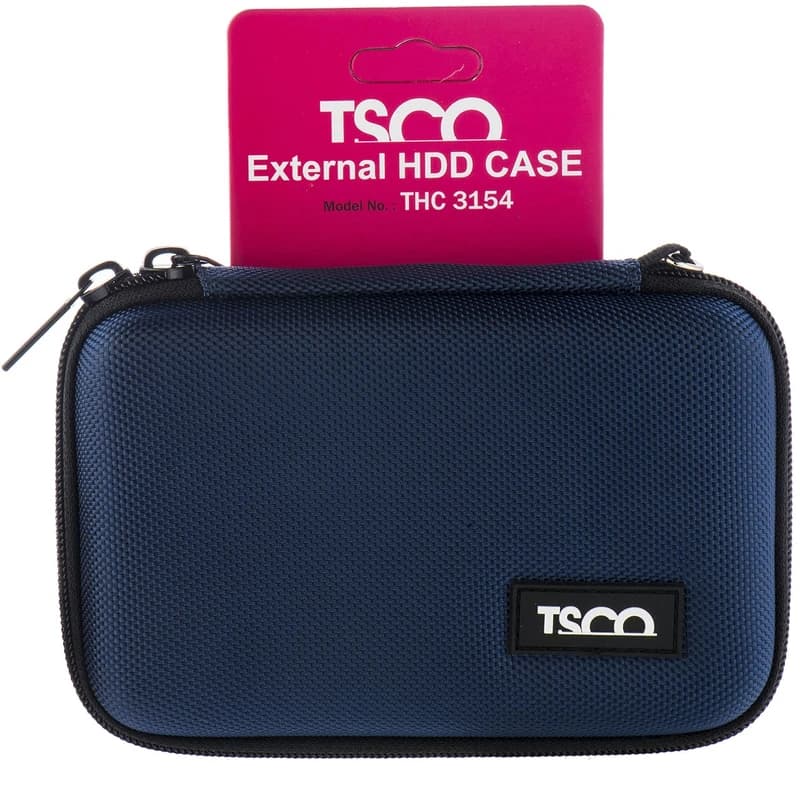 کیف تسکو مدل THC 3154 | کیف هارد دیسک اکسترنال با محافظت ضد آب و ضربهگیر داخلی