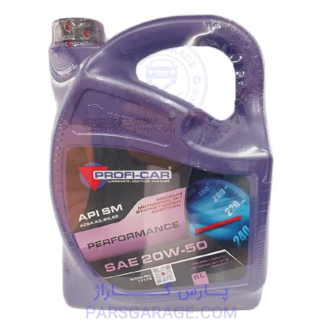 روغن موتور SM پروفی کار Proficar حجم 5 لیتر 20W-50