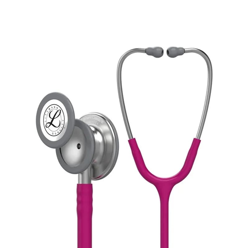 گوشی پزشکی لیتمن مدل کلاسیک 3 رنگ تمشکی 5626 | Littmann Classic iii 5626