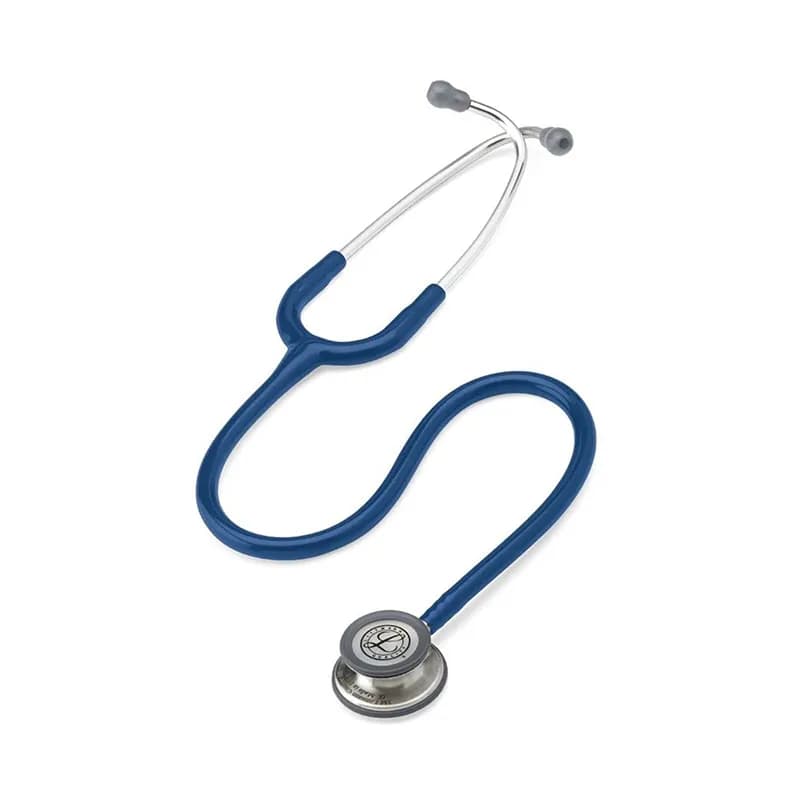 گوشی پزشکی لیتمن مدل کلاسیک 3 رنگ سرمه ای ساده 5622 | Littmann Classic iii 5622 — تصویر ۴