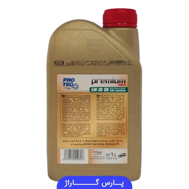 روغن موتور SN پروتک Protech حجم 1 لیتر 5W-30 — تصویر ۲